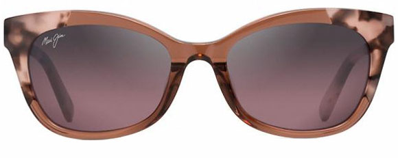 MJ423 MAUI JIM ILIMA RS759-64 PINK TORTOISE / MAUI ROSE POLARIZED