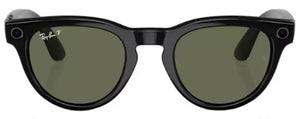 RB349 RAY-BAN META WAYFARER RW4009 601/9A 50 SHINY BLACK / GREEN POLARIZED
