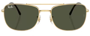 RB593 RAY-BAN RB3755 001/31 62 ARISTA GOLD / GREEN