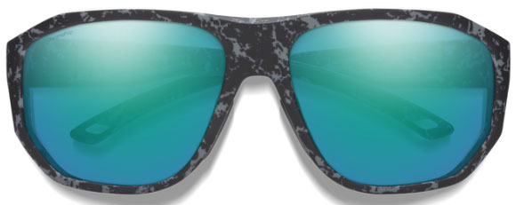 SM64 SMITH OUTRIGGER 207795UHX61G0 MATTE ASH MARBLE / CHROMA POP OPAL MIRROR POLARIZED