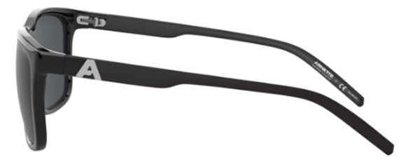 N25 ARNETTE ADIOS BABY! AN4272 270181 56 SHINY BLACK / DARK GREY POLARIZED