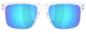 OK282 OAKLEY HOLBROOK XXL OO9487 948707 61 POLISHED CLEAR / PRIZM SAPPHIRE POLARIZED