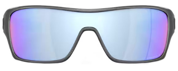 OK231 OAKLEY TURBINE ROTOR OO9307 930709 32 STEEL / PRIZM DEEP WATER POLARIZED