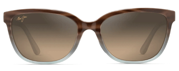 MJ142 MAUI JIM HONI HS758-22B 54 SANDSTONE WITH BLUE / HCL BRONZE