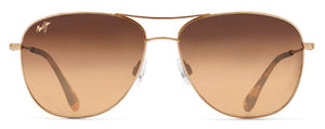 MJ26 MAUI JIM CLIFF HOUSE HS247-16 59 GOLD / HCL BRONZE