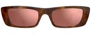 G203 GUCCI GG0516S-015 52 HAVANA / RED MIRRORED