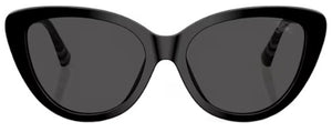 BB045 BURBERRY BE4457 416587 55 BLACK / DARK GREY