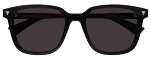 BV10 BOTTEGA VENETA BV1255SA-001 55 BLACK  /  GRAY