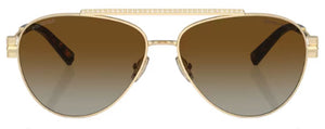 T166 TIFFANY TF3101B 6208T5 59 PALE GOLD  / BROWN GRADIENT POLARIZED