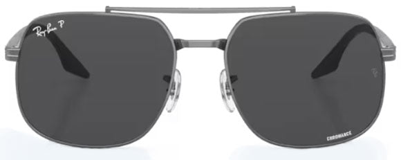 RB649 RAY-BAN RB3699 004/K8 56 GUNMETAL / DARK GREY POLARIZED