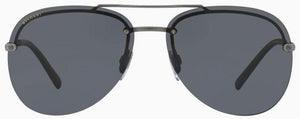 G34 BVLGARI BV5044 195/81 60 MATTE GRAY / GRAY POLARIZED