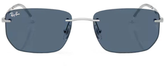 RB701 RAY-BAN RB3768 003/80 56 SILVER / DARK BLUE