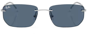 RB701 RAY-BAN RB3768 003/80 56 SILVER / DARK BLUE