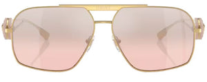 VE196 VERSACE VE2269 10027E 62 GOLD  / LIGHT PINK MIRRORED GRADIENT SILVER