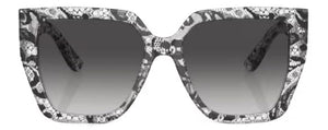 DG41 DOLCE & GABBANA DG4438 32878G 55 BLACK LACE / GREY GRADIENT