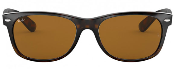 A41 RAY-BAN NEW WAYFARER RB2132 710 52 LIGHT HAVANA  / B-15 BROWN