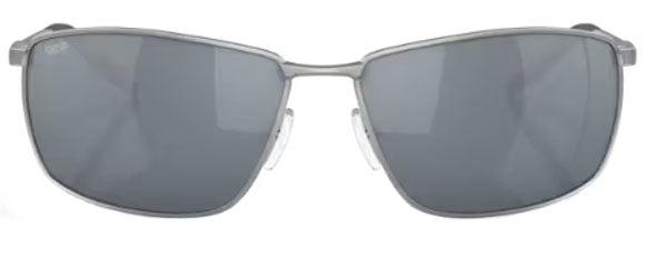 CT112 COSTA TURRET 6S6009 600907 63 MATTE SILVER / GRAY SILVER MIRRORED POLARIZED