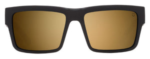 SY096 SPY MONTANA 673407973417 SOFT MATTE BLACK / HD PLUS BRONZE WITH GOLD SPECTRA MIRRORED