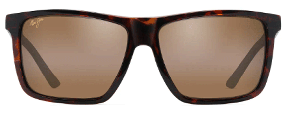 MJM091 MAUI JIM MAMALU BAY H610-04 59.5 GLOSS CHERRY TORTOISE  / HCL BRONZE
