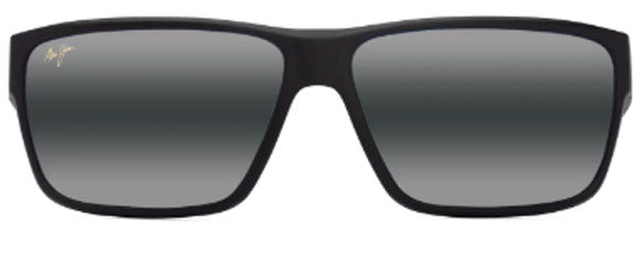MJM210 MAUI JIM MYMAUI UILA MM661-002 MATTE BLACK / NEUTRAL GREY