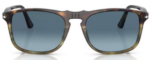 PO160 PERSOL PO3059S 1158Q8 54 TORTOISE SPOTTED BROWN  / AZURE GRADIENT BLUE