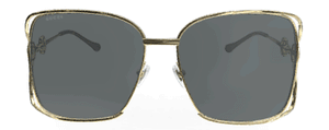 G111A GUCCI GG1020S 002 61 GOLD / GREY