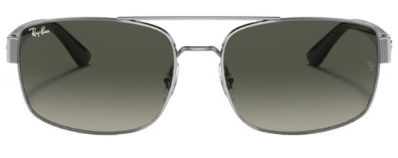 RB405 RAY-BAN RB3687 004/71 61 GUNMETAL / GREY GRADIENT