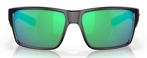 CT031 COSTA REEFTON PRO 06S9080 908002 63 MATTE BLACK / GREEN MIRRORED POLARIZED