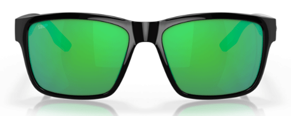CT026 COSTA PAUNCH 06S9049 904902 57 BLACKOUT / GREEN MIRRORED POLARIZED