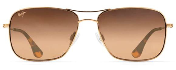 MJ138 MAUI JIM WIKI WIKI HS246-16 59 GOLD / HCL BRONZE