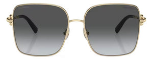 T178 TIFFANY TF3094 6198T3 58 PALE GOLD / GRAY GRADIENT POLARIZED