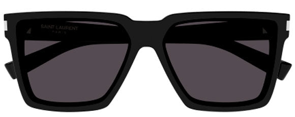SL64 YSL SAINT LAURENT SL 610-001 59 BLACK  /  BLACK