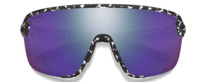 SM04 SMITH BOBCAT 204927GBY99DI MATTE BLACK MARBLE / CHROMA POP VIOLET MIRRORED
