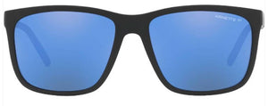 N56 ARNETTE ADIOS BABY AN4272 275822 56 MATTE BLACK / DARK BLUE MIRROR WATER POLARIZED