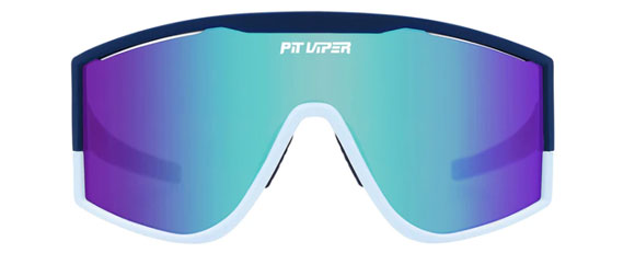 PIT067 PIT VIPER THE DOUBLE WIDE BASKETBALL TEAM 59.5 BLACK / BLUE REVO POLARIZED