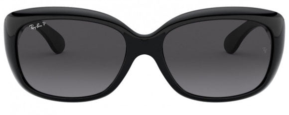 RB115 RAY-BAN JACKIE OHH RB4101 601/T3 58 BLACK / LIGHT GRAY GRADIENT DARK GRAY