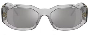 VE155 VERSACE VE4361 311/6G 53 TRANSPARENT GRAY  LIGHT GRAY MIRRORED SILVER