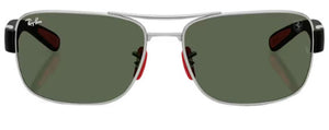 RB597 RAY-BAN RB3763M F03171 64 SILVER / DARK GREEN