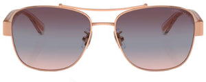 C188 COACH CR617 HC7161 93310J 56 SHINY ROSE GOLD / PURPLE BLUE PINK GRADIENT
