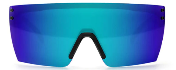 HW103 HEAT WAVE LAZER FACE Z87 E_LZR_Z87USA_09P BLACK WITH USA STARS AND STRIPES ARMS  / GALAXY BLUE  POLARIZED
