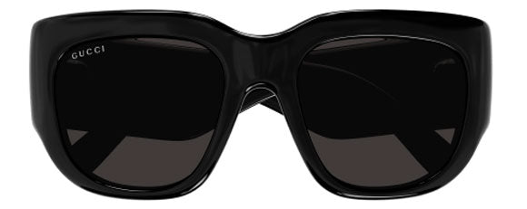 G257 GUCCI GG1545S-001 53 BLACK / GRAY
