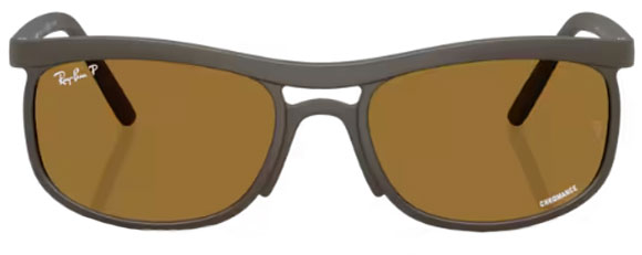 RB612 RAY-BAN RB4452CH 612473 59 SAND BROWN / BROWN CHROMANCE POLARIZED