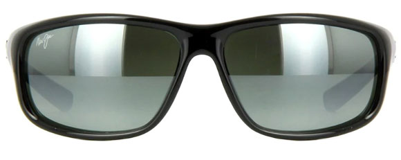 MJ186 MAUI JIM SPARTAN REEF 278-CUS 63 BLACK / NEUTRAL GREY – A