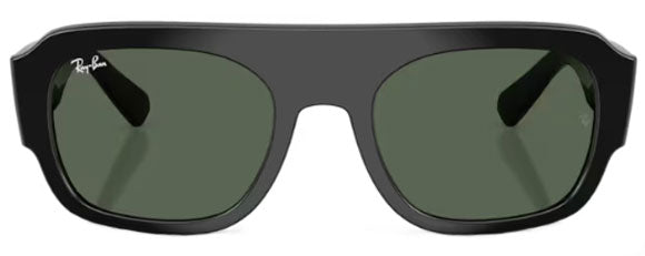 RB678 RAY-BAN RB2218 667771 55 BLACK / DARK GREEN