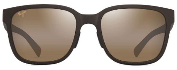 MJM179 MAUI JIM PAULELE ASIAN FIT H660-01 MATTE BROWN / HCL BRONZE