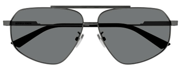 BV06 BOTTEGA VENETA BV1194S-001 61 GUNMETAL / GRAY