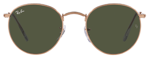 RB303 RAY-BAN ROUND METAL  RB3447 920231 53 ROSE GOLD  /  GREEN