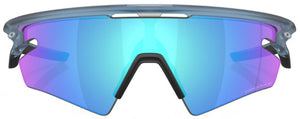 OK289 OAKLEY SPHAERA SLASH OO9499 949903 36 MATTE TRANSPARENT STONEWASH / PRIZM SAPPHIRE POLARIZED
