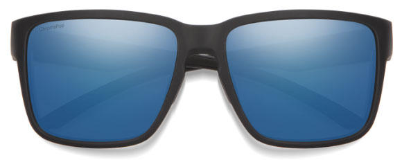 SM08 SMITH EMERGE 20405500360QG MATTE BLACK  / CHROMA POP BLUE MIRRORED POLARIZED