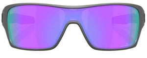 OK260 OAKLEY TURBINE ROTOR OO9307 930731 32 MATTE STEEL / PRIZM VIOLET POLARIZED